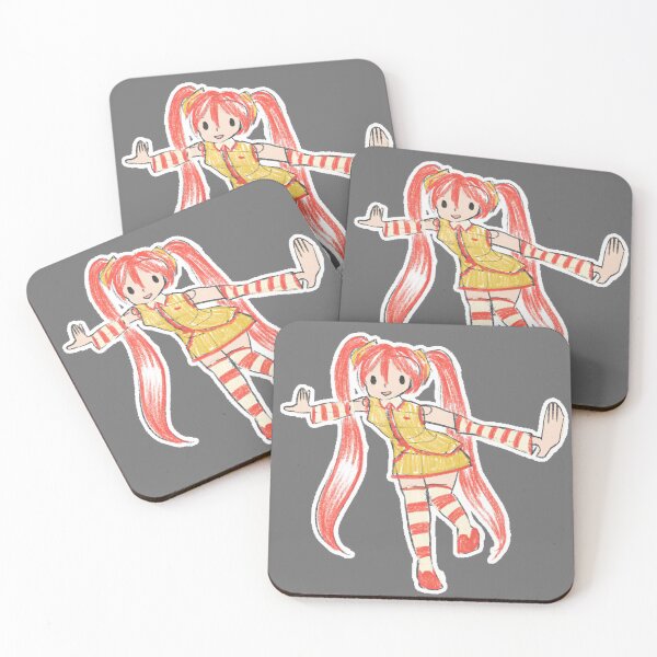 Item preview, Hatsune miku McDonald’s doodle sketch art designed and sold by Clownsnghosts.