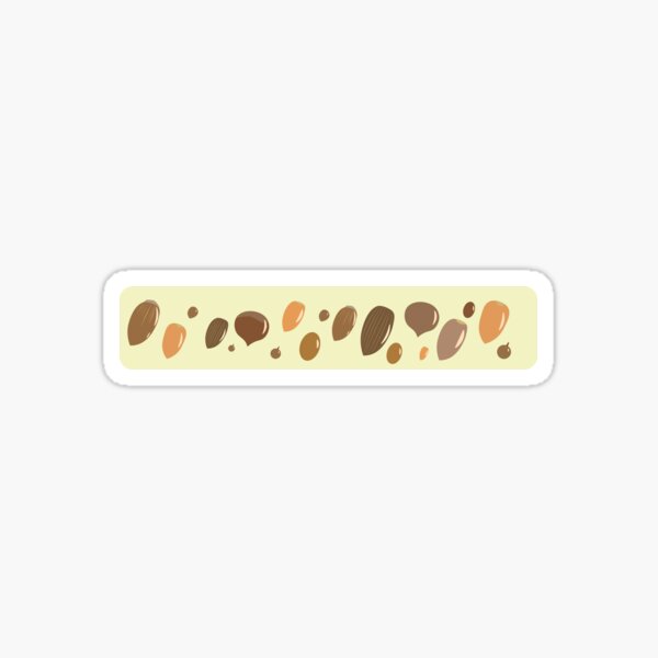 Acorn Washi Design Sticker
