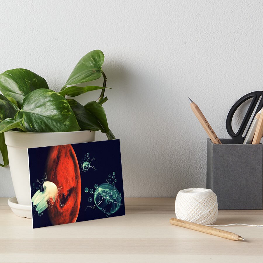 Item preview, Art Board Print designed and sold by bubblesinspace.