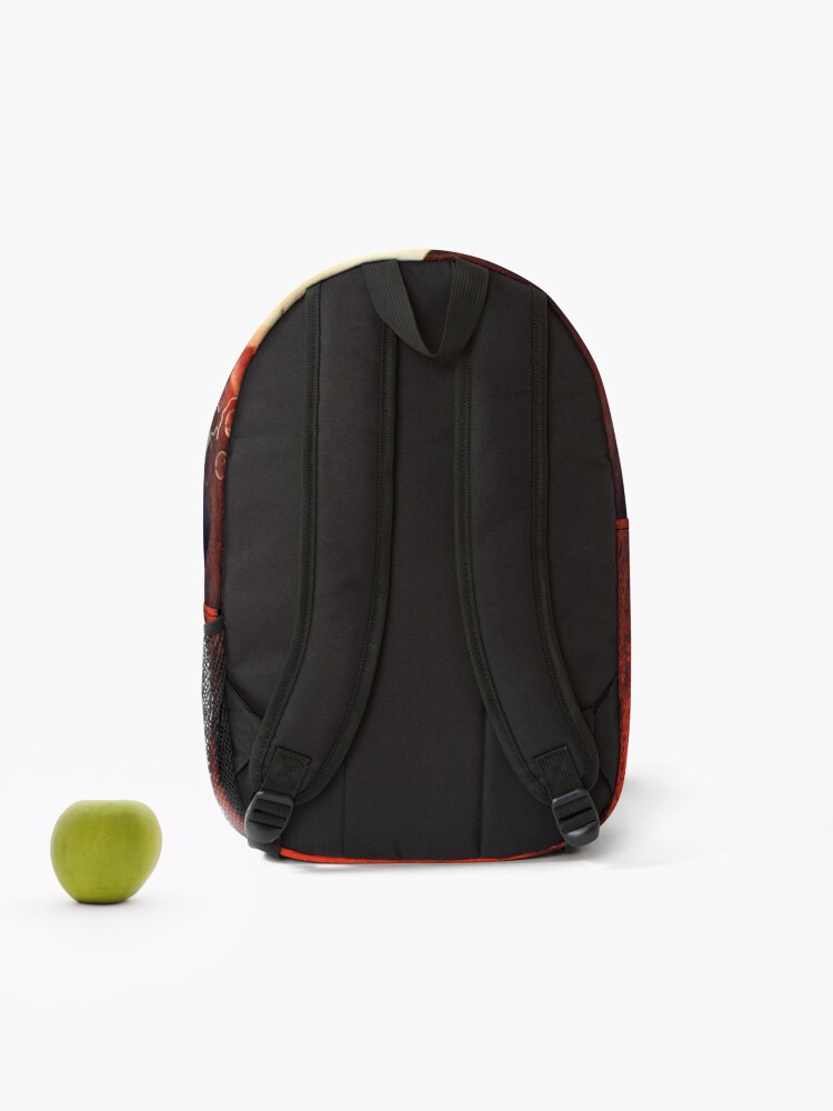 Thumbnail 2 of 3, Backpack, Liquid March 017 designed and sold by bubblesinspace.