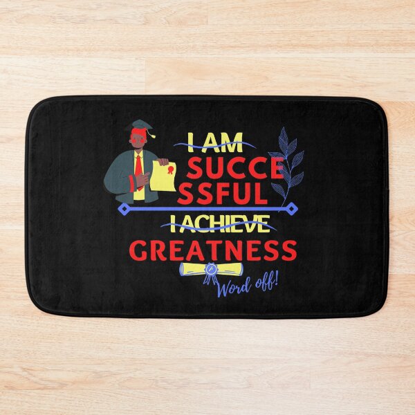 Item preview, I am successful,I achieve greatness , graduation, designed and sold by Mammanation.