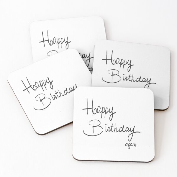 Item preview, Happy birthday again designed and sold by Camilovelove.