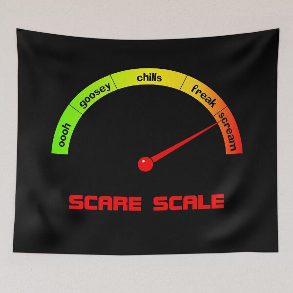 Item preview, Ghost Hunting Paranormal Investigations EMF Scare Scale designed and sold by MondaysChild.