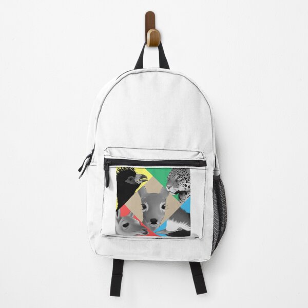 Item preview, Black and white animals in colorful shapes designed and sold by Diversity-illus.