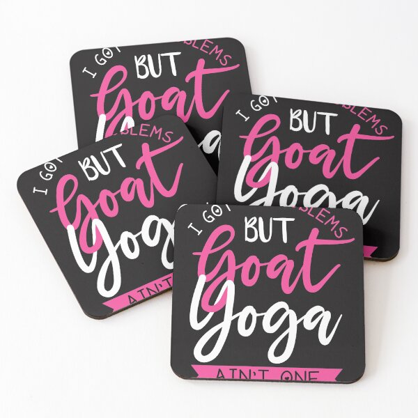Item preview, 99 Problems But Goat Yoga Ain't One designed and sold by Yoga-Guru.