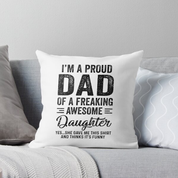 Item preview, I'm A Dad Of An Awesome Daughter Funny Fathers Day designed and sold by Kayla Alice Mooney.