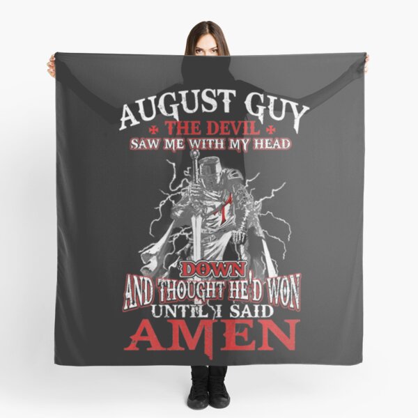 Item preview, August Guy Devil Birthday Gifts designed and sold by Clavitaps.