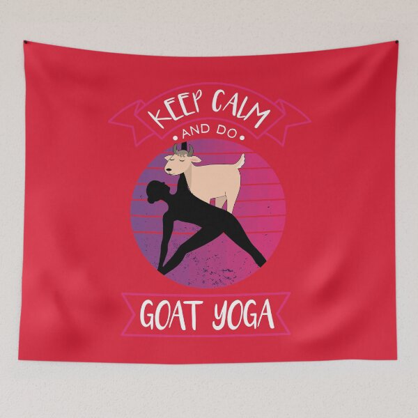 Item preview, Keep Calm And Do Goat Yoga designed and sold by Yoga-Guru.