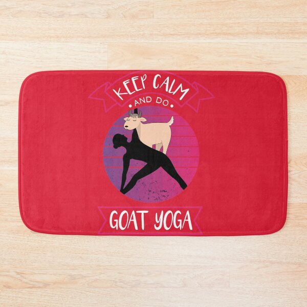 Item preview, Keep Calm And Do Goat Yoga designed and sold by Yoga-Guru.