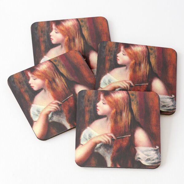 Item preview, 'Combing Girl' by Renoir (Reprint) designed and sold by Classic Visions Gallery.