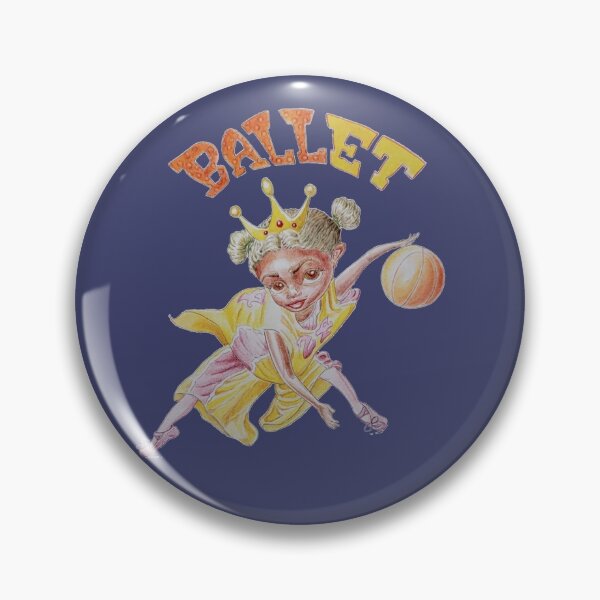 Item preview, Basketball Ballet Girl  designed and sold by DennisKing.