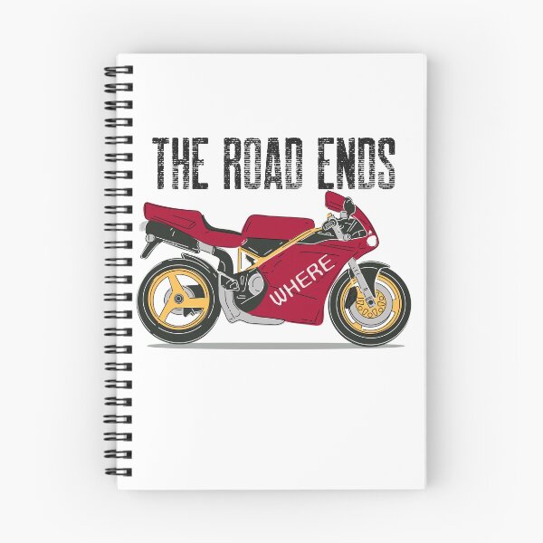 Item preview, Road ends  with motorcycle designed and sold by ChocoPixel63.