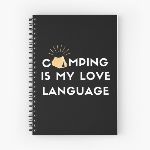Item preview, Camping is My Love Language designed and sold by OliOuterBrands.