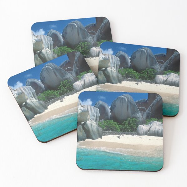 Item preview, Spectacular Seychelles Islands With Indian Ocean Beach Photo designed and sold by DEC02.