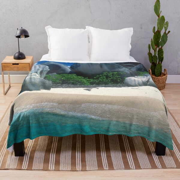 Item preview, Spectacular Seychelles Islands With Indian Ocean Beach Photo designed and sold by DEC02.