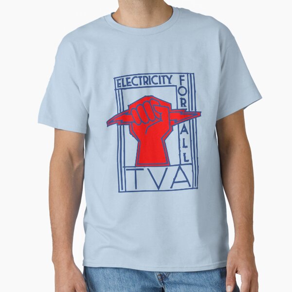 Item preview, TVA-Electricity for All-Art Deco New Deal Logo designed and sold by rwterry.