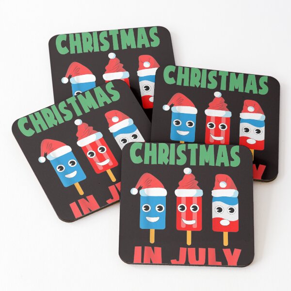 Item preview, Christmas In July Ice Pops In Santa Hat Kids Toddler Cute designed and sold by qrduubp320.