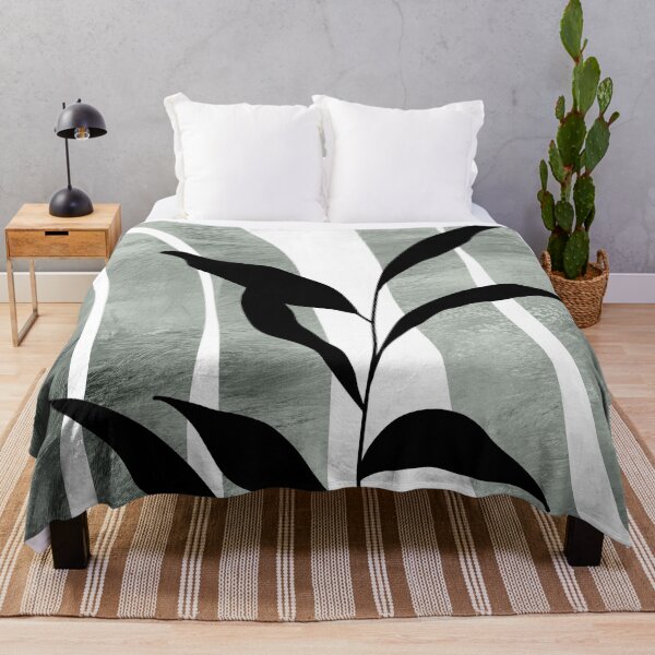 Item preview, Botanical Abstract Art in Sage Green designed and sold by StudioArtNew.