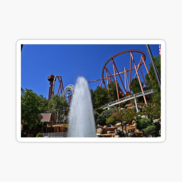 Six Flags Magic Mountain Sticker
