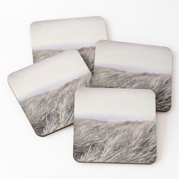 Item preview, The Nut Tasmania with windblown grass. designed and sold by Margi.