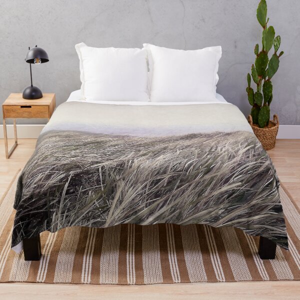 Item preview, The Nut Tasmania with windblown grass. designed and sold by Margi.