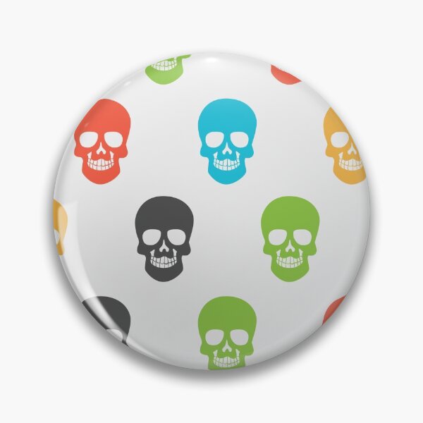 Item preview, Halloween Skull Inspired Pattern Design  designed and sold by TeeColony.