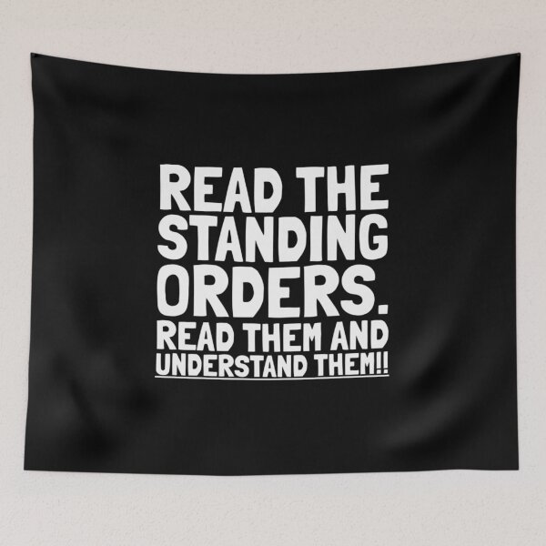 Item preview, Read The Standing Orders  Handforth Parish Council Meme  Silly Hilarious UK Meme designed and sold by JakaylaGlover.