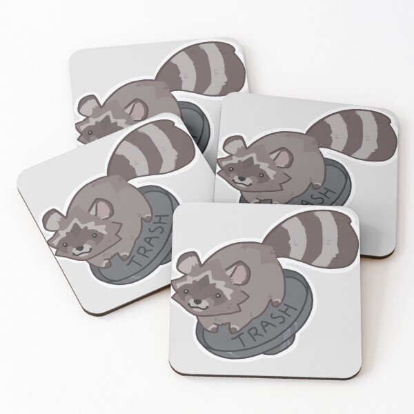 Item preview, Cute raccoon trash panda animal designed and sold by MoistPamphlets.