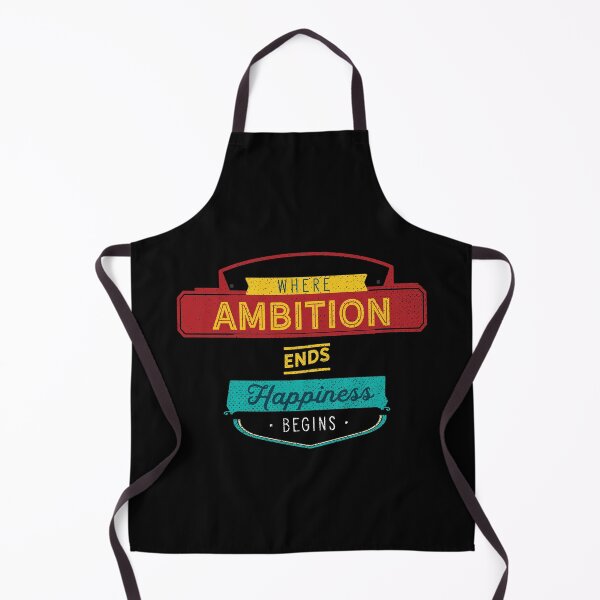 Item preview, Where Ambition Ends Happiness Begins- Motivational Quotes designed and sold by ildafdhome.