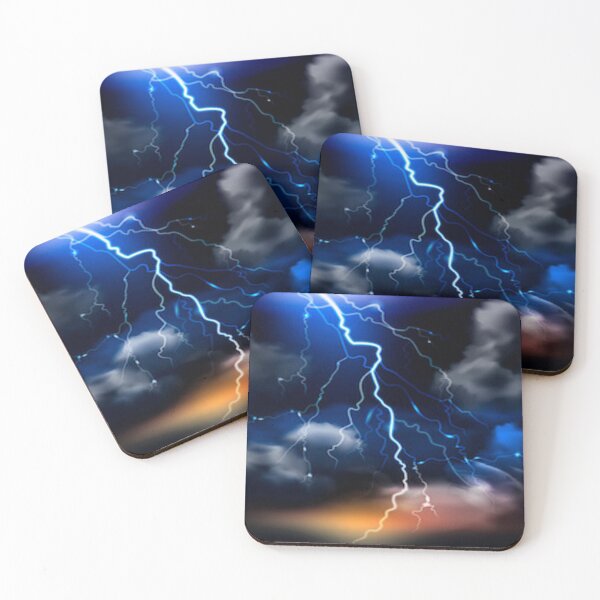 Item preview, Stormy skies with lightning designed and sold by Cyber-Spider.