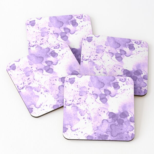 Item preview, Purple Lavender Watercolor Abstract Art designed and sold by hopecope.