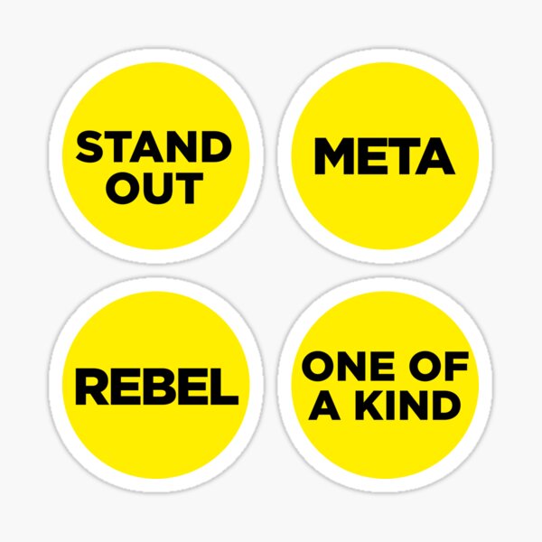 Item preview, Yellow Buzzfeed Sticker - Unique Pack designed and sold by goal-getter.