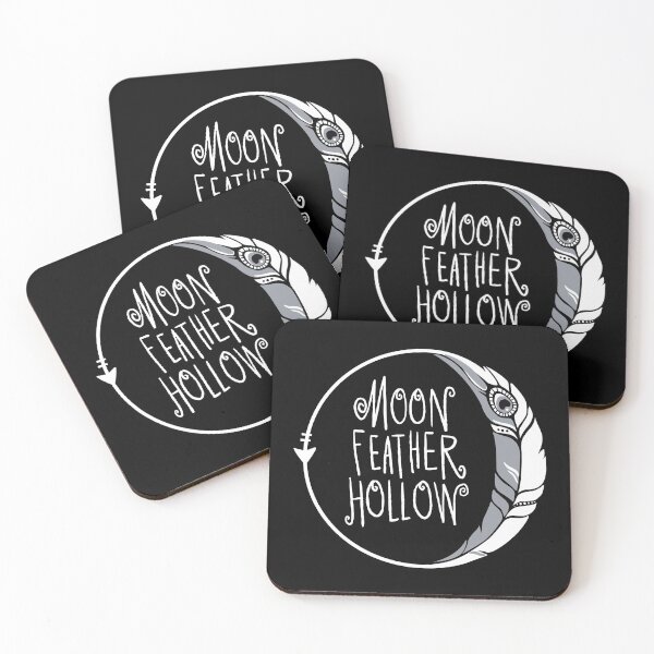 Item preview, Moon Feather Hollow Logo Black designed and sold by Moon Feather Hollow.
