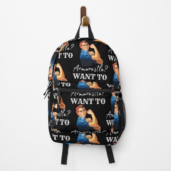 Item preview, Want To Armwrestle Rosie The Riveter design designed and sold by Constant Readers.