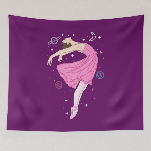 Item preview, Ballerina Dancer Ballet In Space Art designed and sold by MrEddie10.