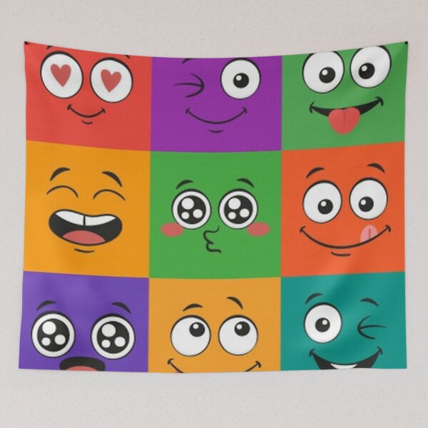 Item preview, Colorful Faces designed and sold by IshitaPoint.