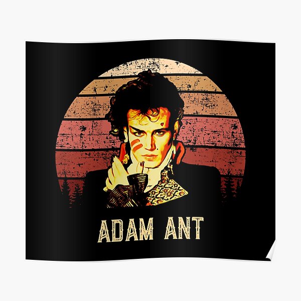 VINTAGE ADAM & THE ANTS POSTER #1 