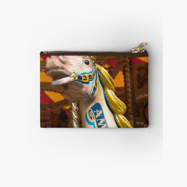 Item preview, Carousel horse on merry goround designed and sold by Robert Gipson.
