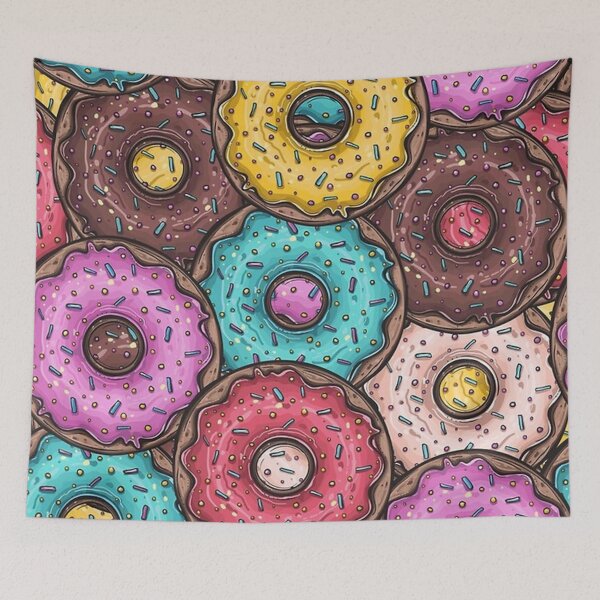 Item preview, Donut Seamless Pattern designed and sold by IshitaPoint.