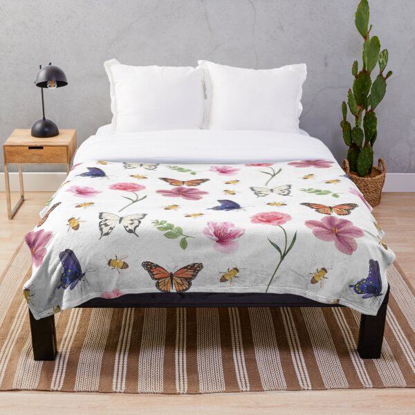 Item preview, Polinizadores y flores designed and sold by corabobo.