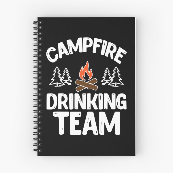 Item preview, Campfire Drinking Team Camping Lovers Camper  designed and sold by bambiai.