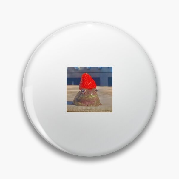Item preview, Rana con sombrero de fresa :) designed and sold by ayyyyyyyy.