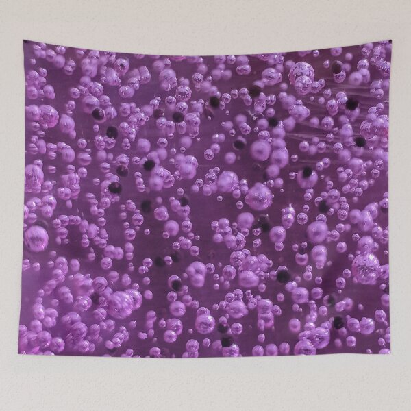 Item preview, Purple bubbles pattern  designed and sold by cizito.