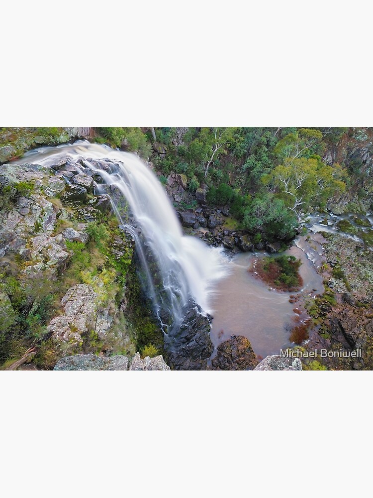 Thumbnail 2 of 2, Laptop Skin, Little River Falls, Snowy River National Park, Buchan, Victoria, Australia designed and sold by Chockstone.