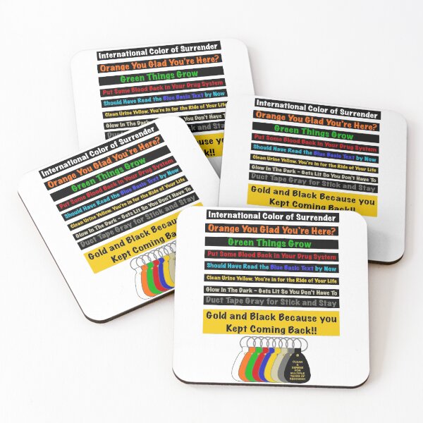 Item preview, Cleantime Countdown With Narcotics Anonymous Keytags designed and sold by ThatsJustJilly.