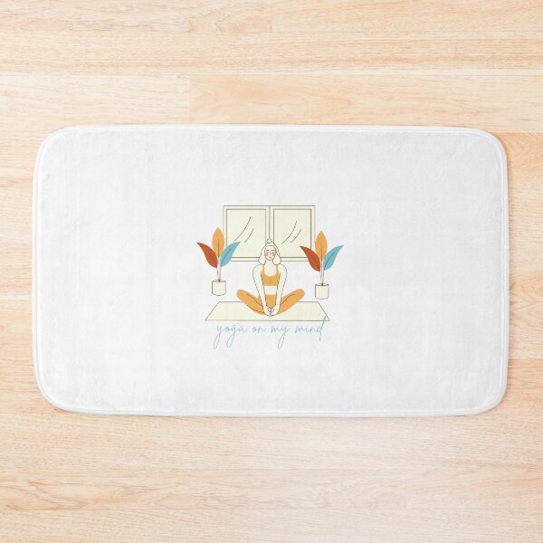 Item preview, Copy of YOGA ON MY MIND GIFT YOGA LOVER GIFT MEDITATION LOVER designed and sold by KUKUYET.