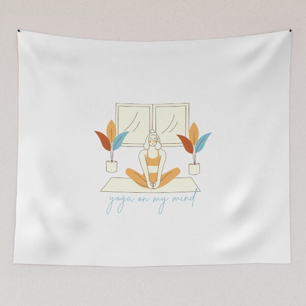 Item preview, Copy of YOGA ON MY MIND GIFT YOGA LOVER GIFT MEDITATION LOVER designed and sold by KUKUYET.