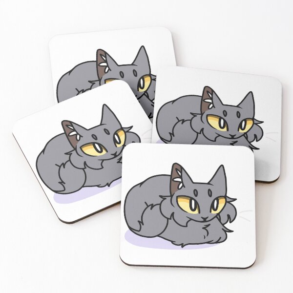 Item preview, Cute fluffy gray loaf cat design  designed and sold by nummiequack.