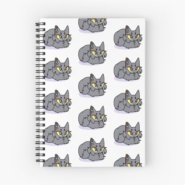 Item preview, Cute fluffy gray loaf cat design  designed and sold by nummiequack.