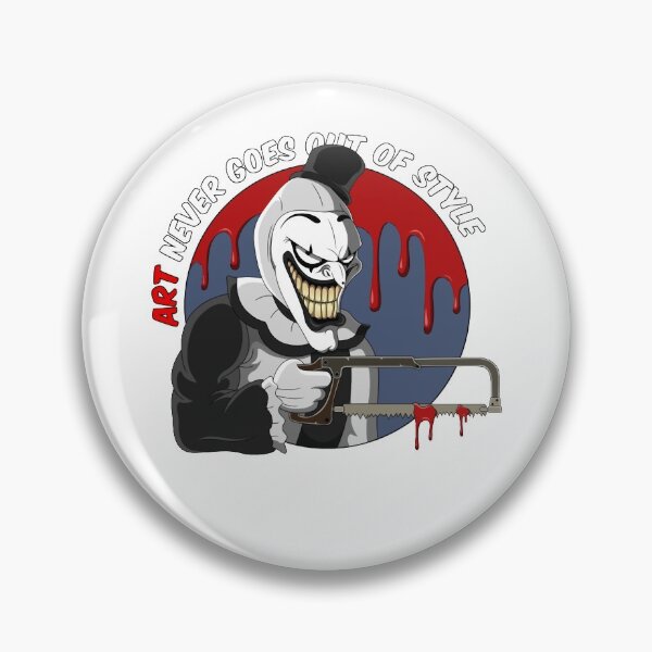 Item preview, Art neveroes uot of style terrifier movie halloween  designed and sold by PatriciaBilly.